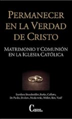 PERMANECER EN LA VERDAD DE CRISTO, de Varios autores | portada del libro