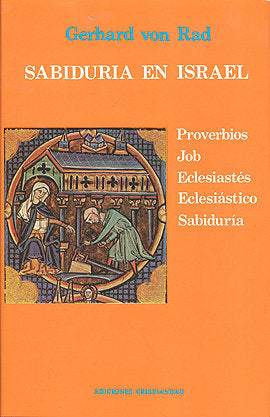 SABIDURIA EN ISRAEL, de RAD | portada del libro