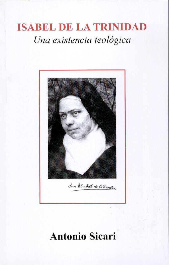 Isabel de la Trinidad, de Sicari | portada del libro