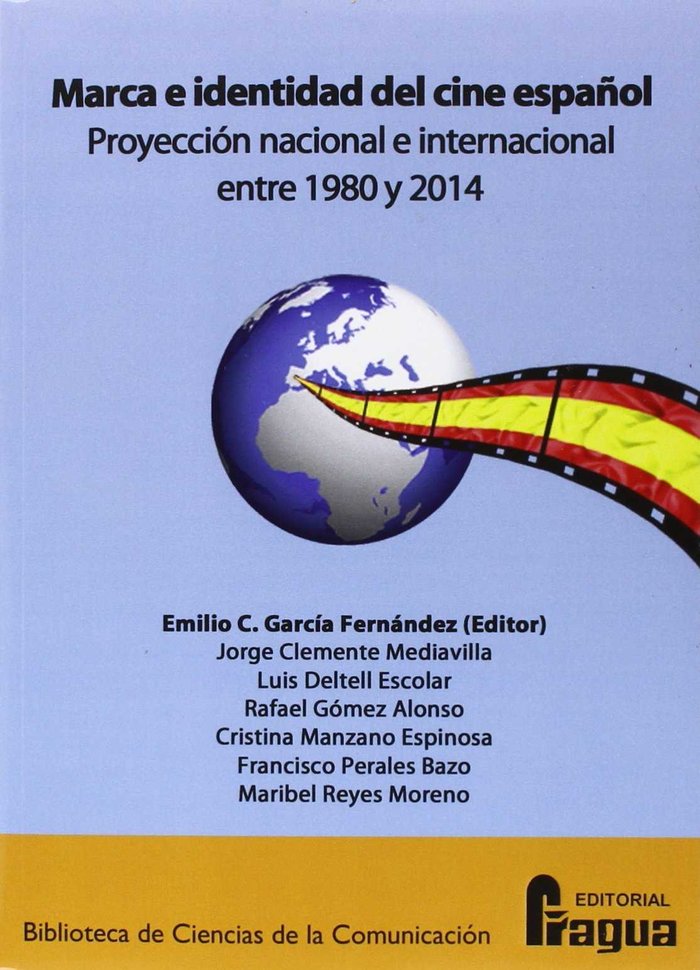 Marca e identidad del cine español., de AA.VV. | portada del libro