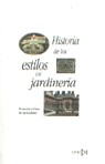 Historia de los estilos en jardinería, de Páez de la Cadena | portada del libro