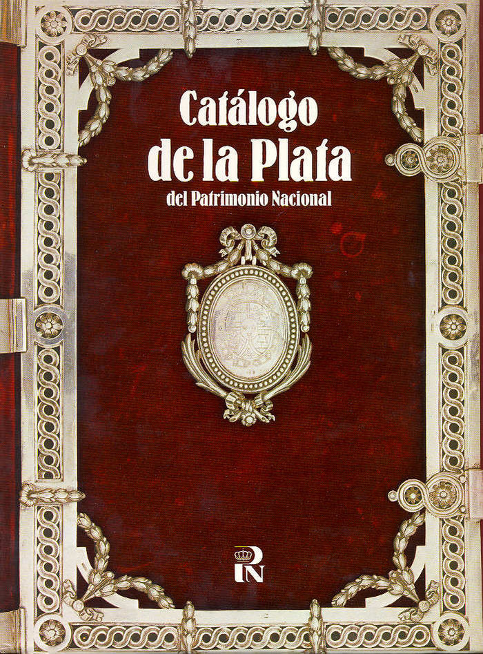Catálogo de la plata del Patrimonio Nacional, de Martín | portada del libro