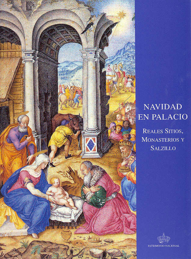 Navidad en palacio: Reales Sitios, Monasterios y Salzillo, de Patrimonio Nacional | portada del libro