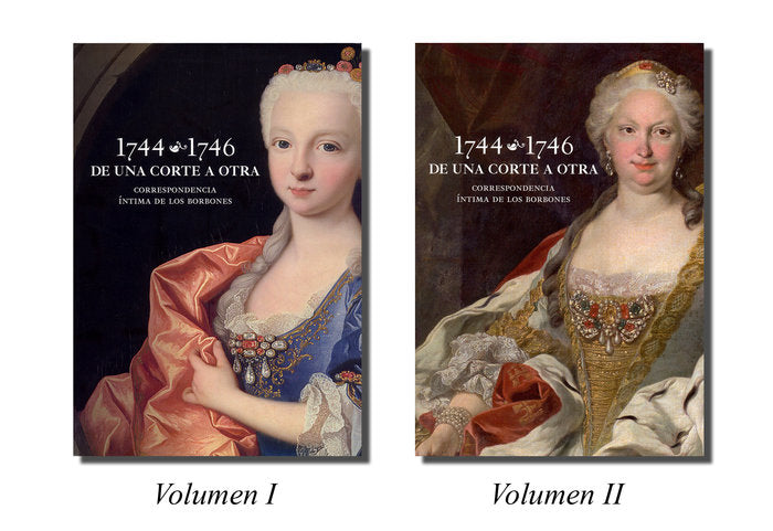 1744-1746 de una corte a otra: correspondencia íntima de los Borbones, de Sancho | portada del libro