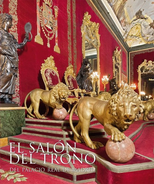El Salón de Trono del Palacio Real de Madrid, de Sancho | portada del libro