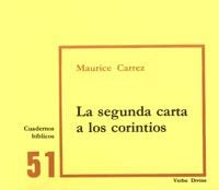 La segunda carta a los Corintios, de Carrez, Maurice | portada del libro