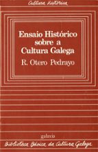 Ensaio historico sobre a cultura galega, de Ramón Otero Pedrayo | portada del libro