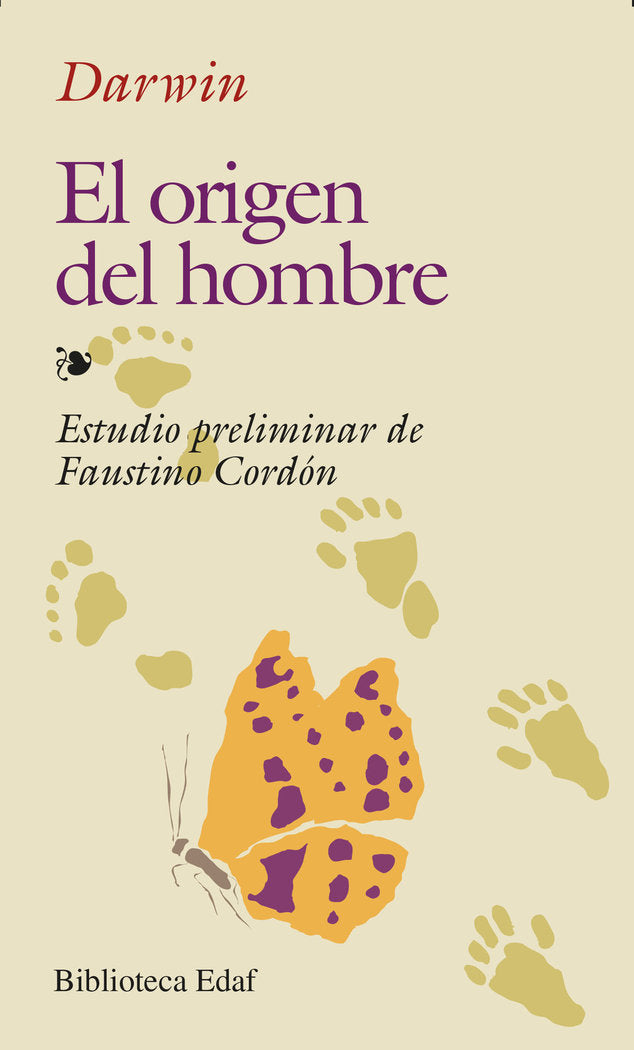 El origen del hombre, de Darwin, Charles | portada del libro