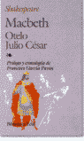 MACBETH OTELO JULIO CESAR, de SHAKESPEARE | portada del libro