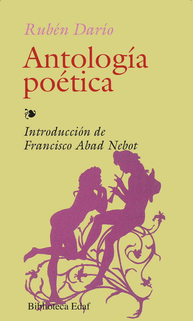 Antología poética, de Darío, Rubén | portada del libro