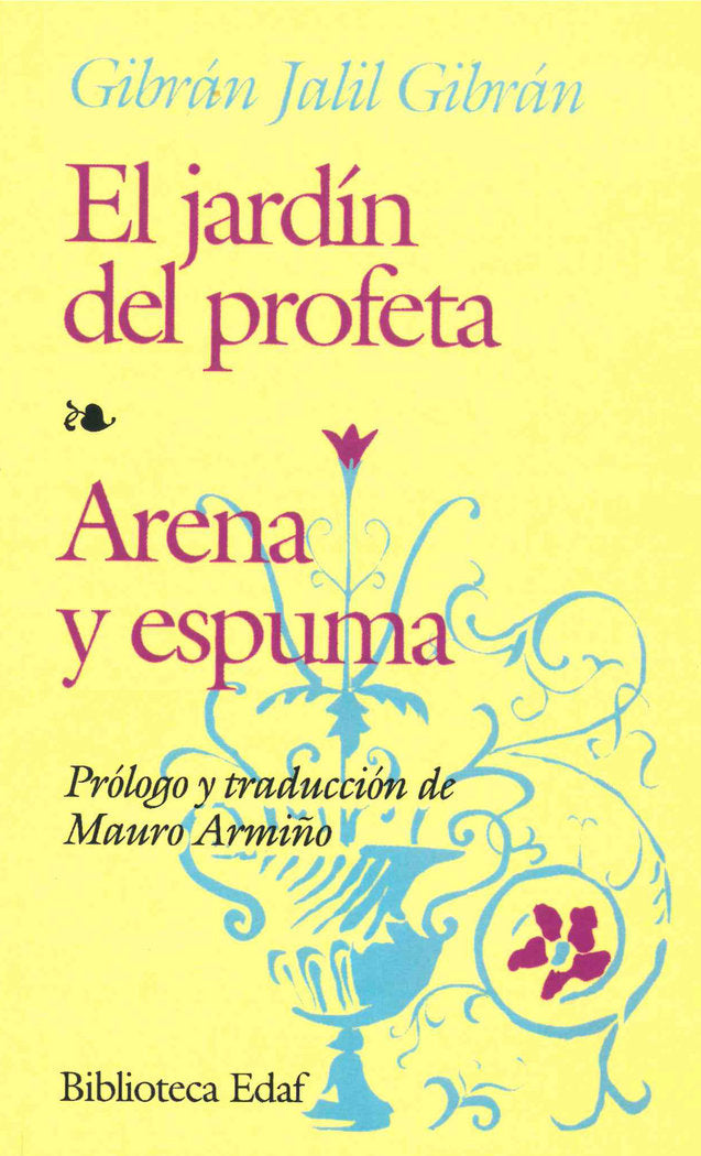 JARDIN DEL PROFETA ARENA Y ESPUMA, de GIBRAN G.J. | portada del libro