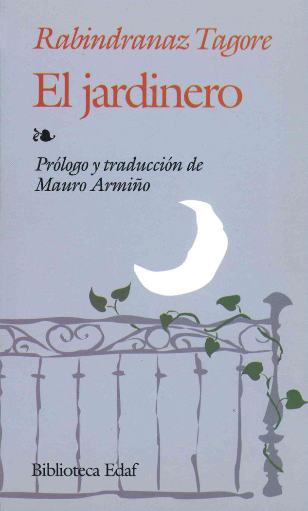 El jardinero, de Tagore, Rabindranaz | portada del libro