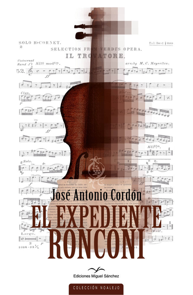 El expediente Ronconi, de Cordón,José Antonio | portada del libro