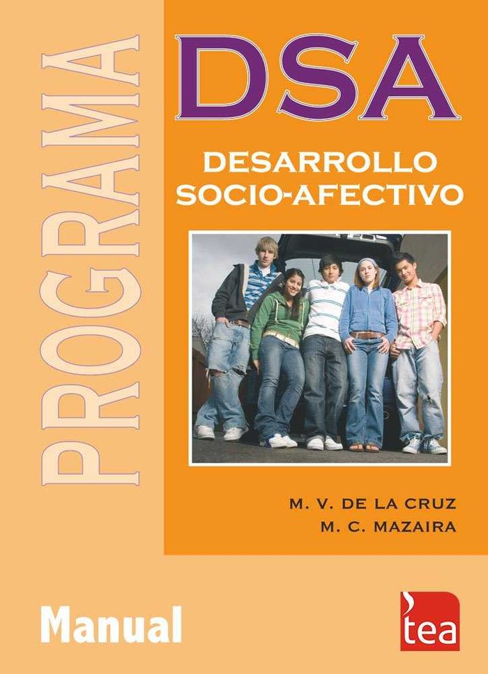 DSA, Programa de Desarrollo Socio-Afectivo, de De la Cruz López, Mª Victoria | portada del libro