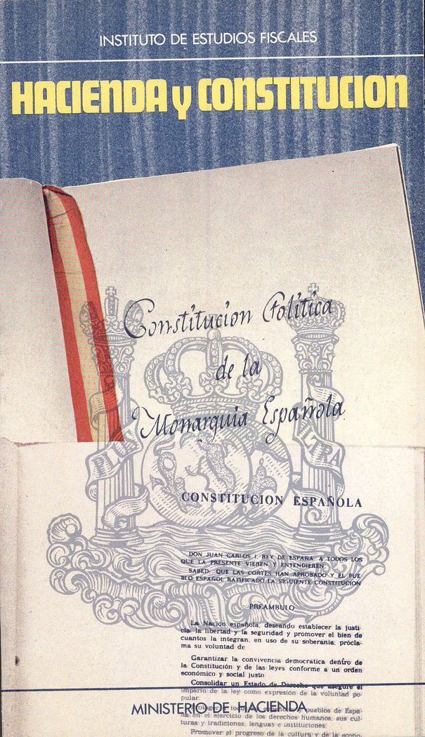 Hacienda y constitución, de Varios autores | portada del libro
