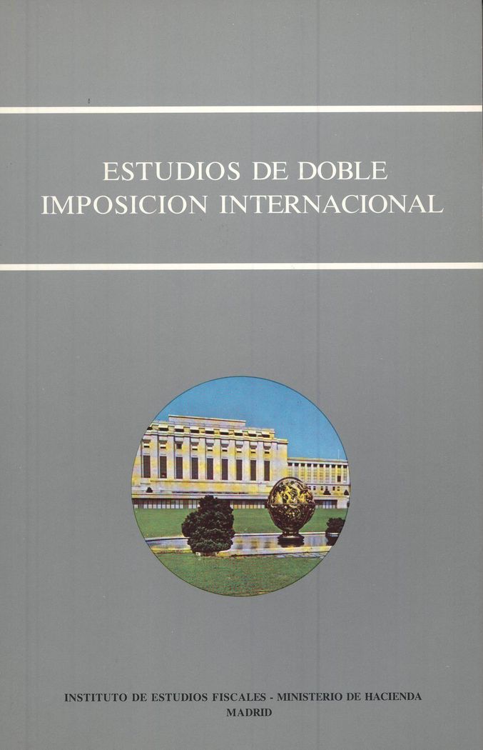 Estudios de doble imposición internacional, de Varios autores | portada del libro