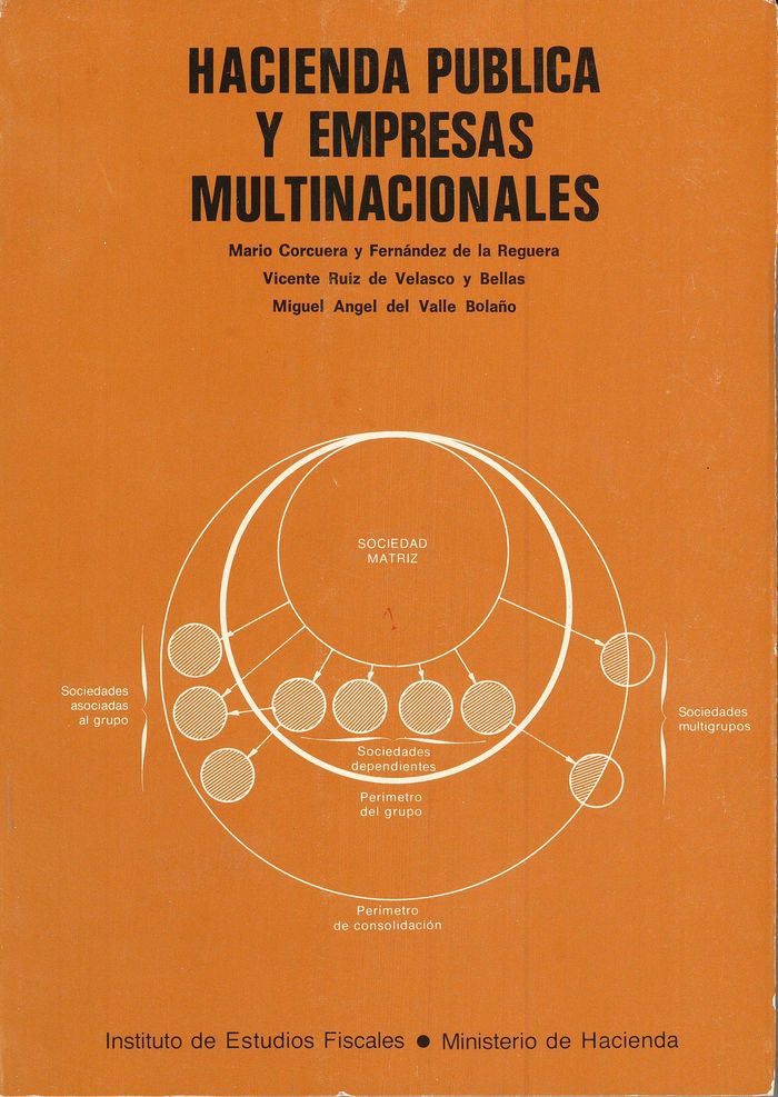 Hacienda pública y empresas multinacionales, de Corcuera y Fernández de la Reguera, Mario | portada del libro