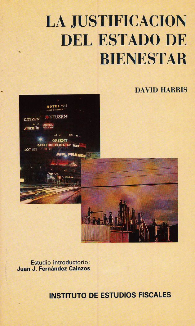 Justificación del estado de bienestar, la, de Harris, David | portada del libro
