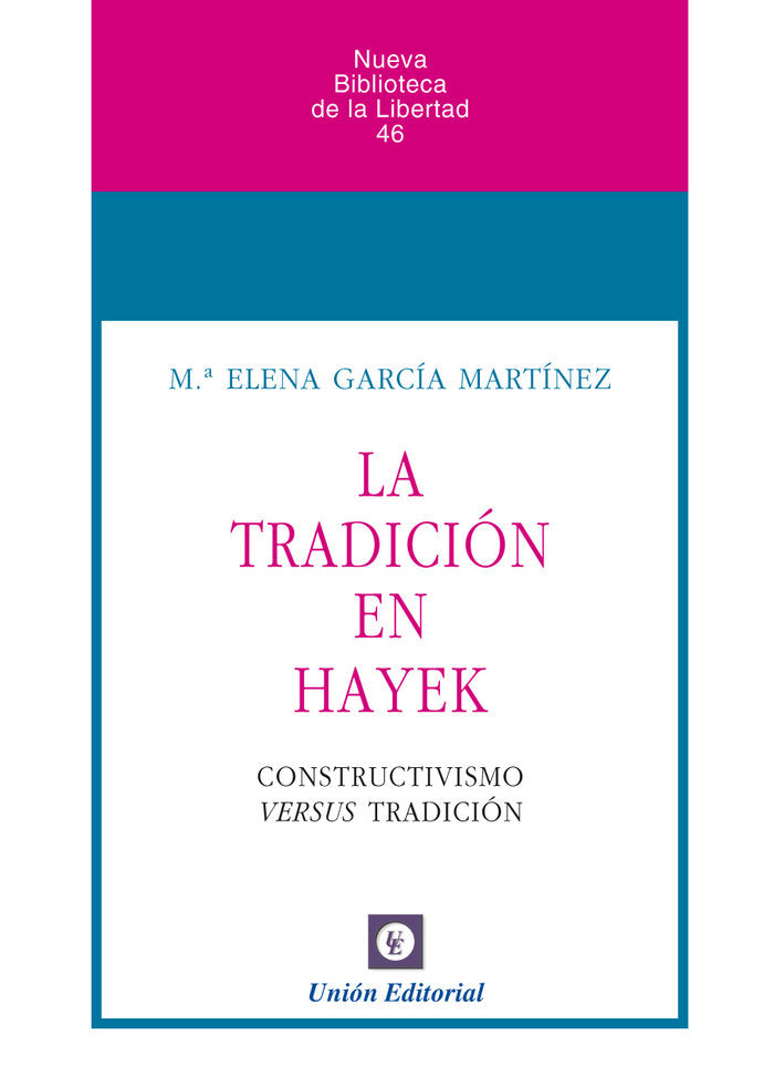 La tradición en Hayek, de García Martínez, María Elena | portada del libro
