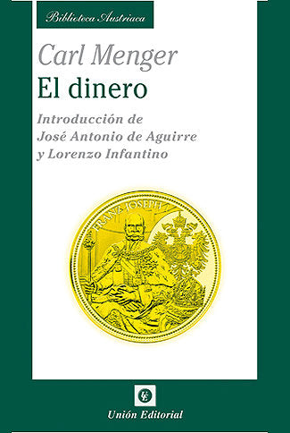 El dinero, de Menger, Carl | portada del libro