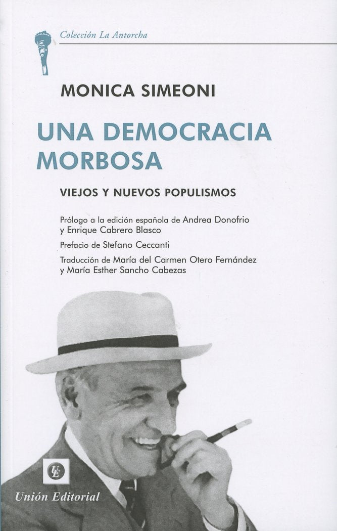 Una democracia morbosa, de Simeoni, Monica | portada del libro