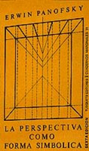 La perspectiva como «forma simbólica», de PANOFSKY | portada del libro