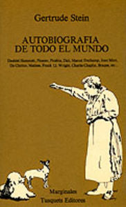 Autobiograf¡a de todo el mundo, de STEIN | portada del libro