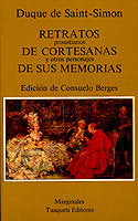 Retratos proustianos de cortesanas y otros personajes de sus memorias, de Saint-Simon | portada del libro