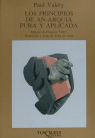 Los principios de an-arquía pura y aplicada, de Valéry | portada del libro