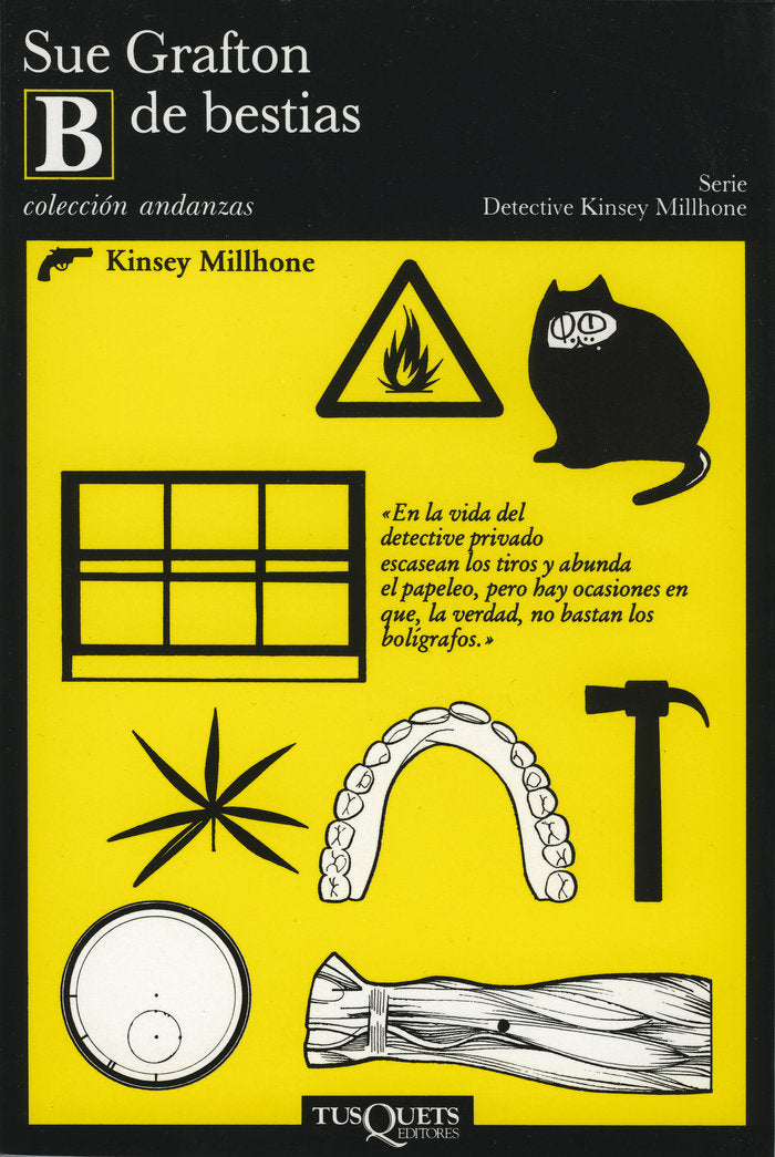B de bestias, de Grafton | portada del libro