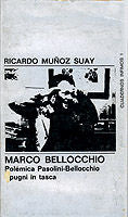 MARCO BELLOCCHIO, de RICARDO MUÑOZ SUAY | portada del libro