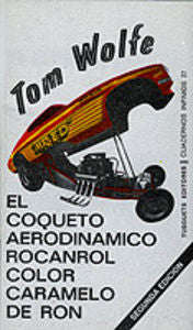 El coqueto aerodinámico rocanrol color caramelo de ron, de WOLFE | portada del libro