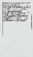 De la barbarie a la imaginación, de MORENO-DURAN | portada del libro