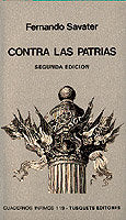 Contra las patrias, de SAVATER | portada del libro