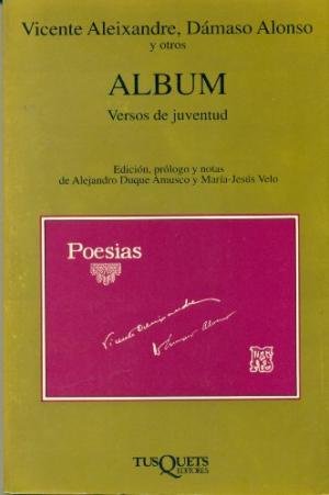 ALBUM, de DÁMASO ALONSO | portada del libro