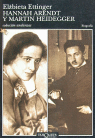 Hannah Arendt y Martin Heidegger, de ETTINGER | portada del libro