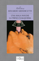 Una mala noche la tiene cualquiera, de Mendicutti | portada del libro