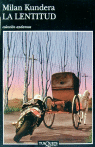 La lentitud, de Kundera | portada del libro