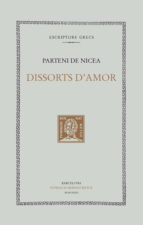 DISSORTS D'AMOR - TELA - CAT, de PARTENIO DE NICEA | portada del libro