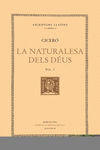 La naturalesa dels déus, vol. I, de Ciceró | portada del libro