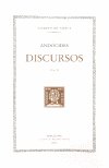 Discursos, vol. II, de Andòcides | portada del libro