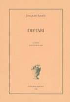 DIETARI, de JOAQUIM AIERDI | portada del libro