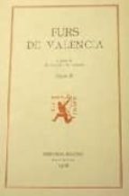 FURS DE VALENCIA XI: EXTRAVAGANTS, II, de Varios autores | portada del libro