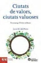CIUTATS DE VALORS, CIUTATS VALUOSES, de JOAN M. DEL POZO | portada del libro
