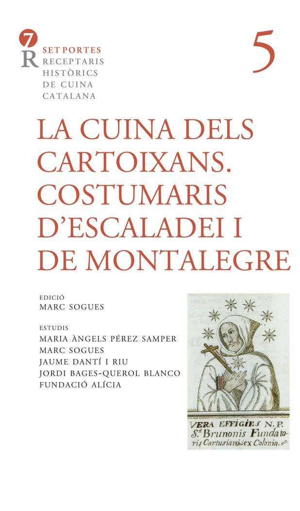 LA CUINA DELS CARTOIXANS, de ANONIM | portada del libro