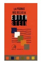 Las páginas más bellas de Edith Stein, de Sancho Fermín | portada del libro
