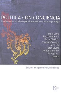 Política con conciencia, de MCLEOD, MELVIN | portada del libro