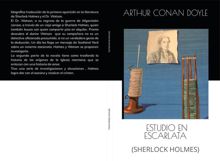 ESTUDIO EN ESCARLATA, de CONAN DOYLE | portada del libro