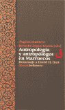 ANTROPOLOGIA Y ANTROPOLOGOS EN MARRUECOS | portada del libro