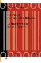 CRISIS DE LAS IDENTIDADES, de CLAUDE DUBAR | portada del libro